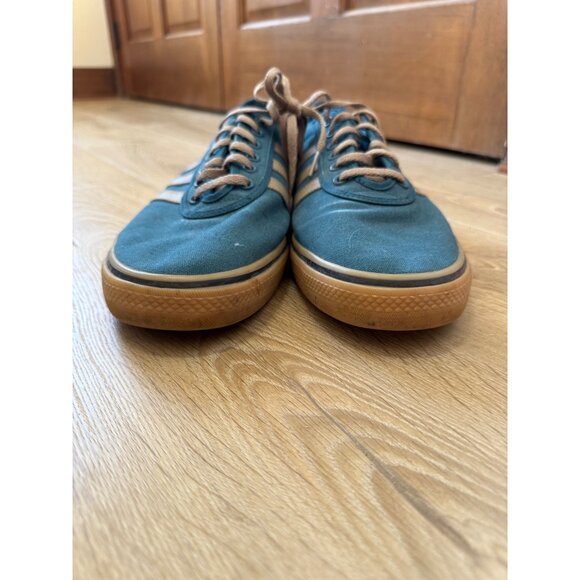 Adidas Adi Ease Shoes Men's Blue Classic Skater Streetwera Size 14 - Picture 3 of 6